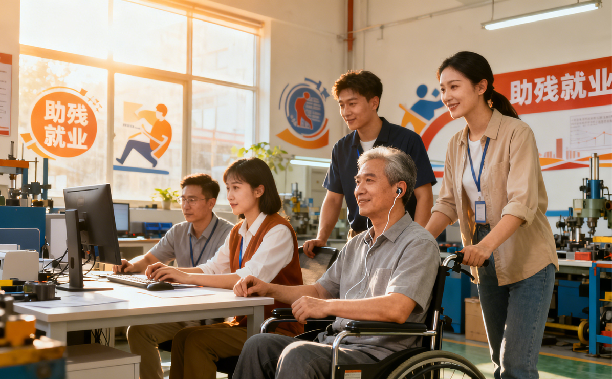 西安殘疾人就業
